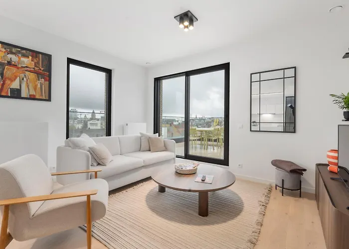 Zephyr - Luxe Penthouse Voor 6 Personen * Ostende