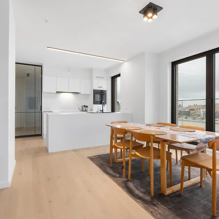 Apartment Zephyr - Luxe Penthouse Voor 6 Personen Ostend