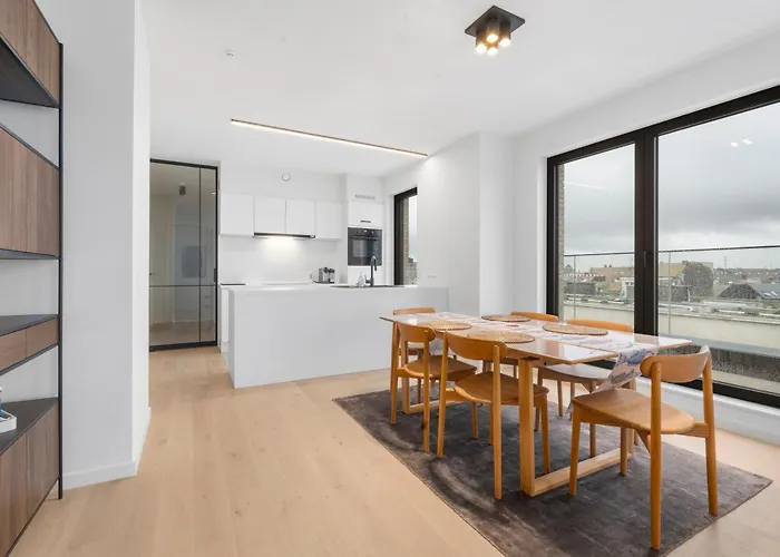 Apartment Zephyr - Luxe Penthouse Voor 6 Personen Ostend